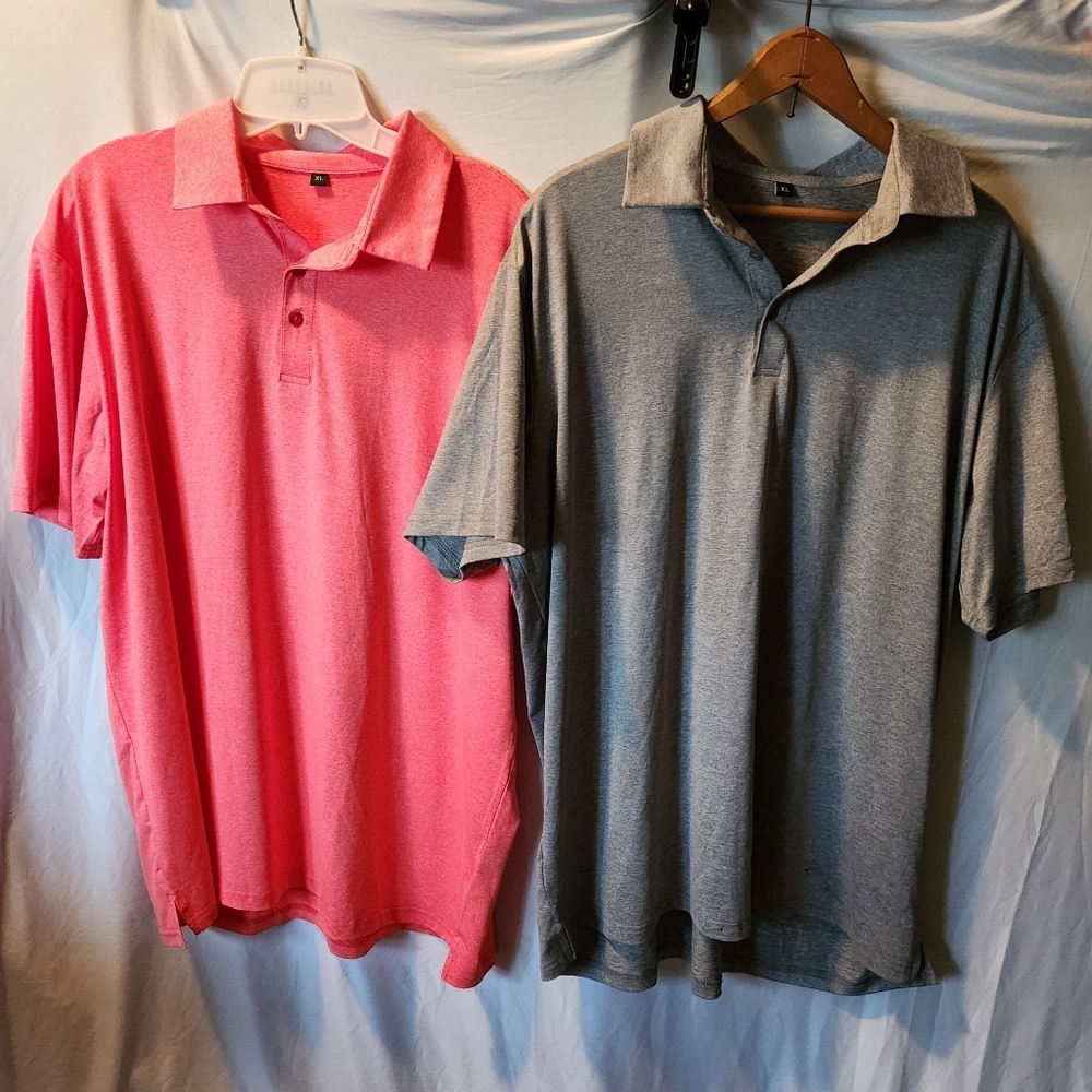 2 Men's Polo Shirts